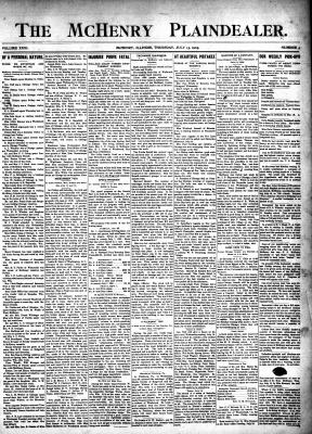 McHenry Plaindealer (McHenry, IL), 13 Jul 1905