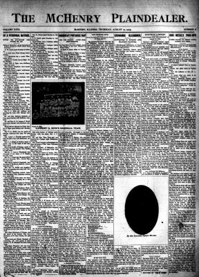 McHenry Plaindealer (McHenry, IL), 17 Aug 1905