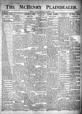 McHenry Plaindealer (McHenry, IL), 21 Dec 1905