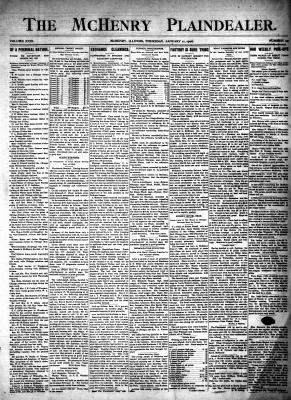 McHenry Plaindealer (McHenry, IL), 11 Jan 1906