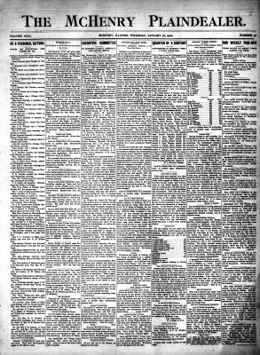 McHenry Plaindealer (McHenry, IL), 18 Jan 1906