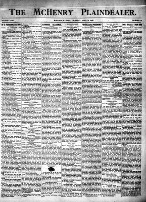 McHenry Plaindealer (McHenry, IL), 12 Apr 1906