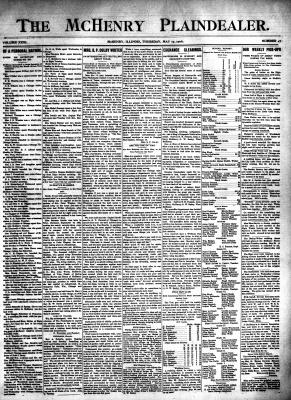 McHenry Plaindealer (McHenry, IL), 17 May 1906