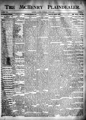 McHenry Plaindealer (McHenry, IL), 7 Jun 1906