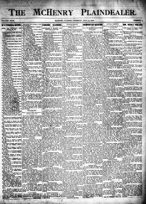 McHenry Plaindealer (McHenry, IL), 19 Jul 1906