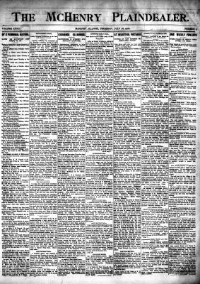 McHenry Plaindealer (McHenry, IL), 26 Jul 1906