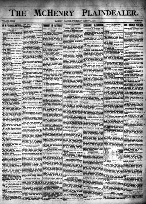 McHenry Plaindealer (McHenry, IL), 2 Aug 1906