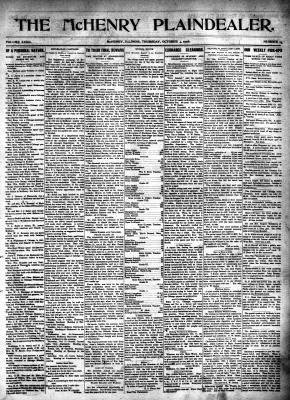 McHenry Plaindealer (McHenry, IL), 4 Oct 1906