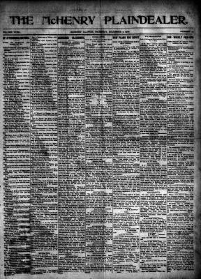 McHenry Plaindealer (McHenry, IL), 6 Dec 1906