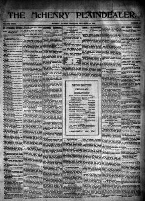 McHenry Plaindealer (McHenry, IL), 20 Dec 1906