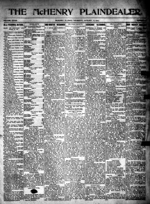 McHenry Plaindealer (McHenry, IL), 10 Jan 1907