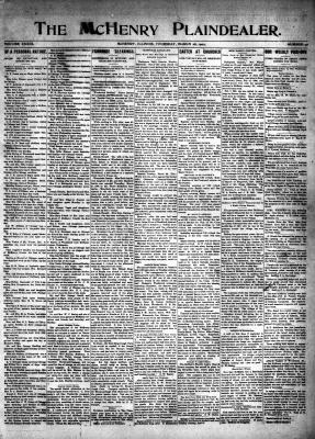 McHenry Plaindealer (McHenry, IL), 28 Mar 1907