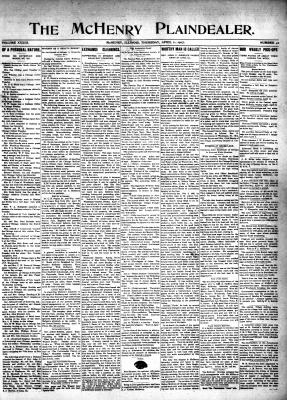 McHenry Plaindealer (McHenry, IL), 11 Apr 1907