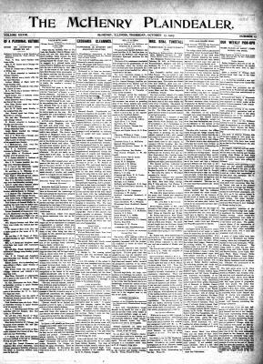 McHenry Plaindealer (McHenry, IL), 17 Oct 1907