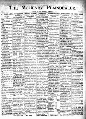 McHenry Plaindealer (McHenry, IL), 24 Oct 1907