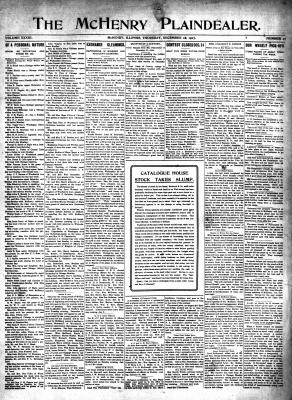 McHenry Plaindealer (McHenry, IL), 26 Dec 1907