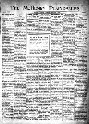 McHenry Plaindealer (McHenry, IL), 30 Jan 1908