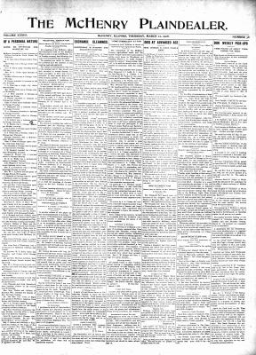 McHenry Plaindealer (McHenry, IL), 12 Mar 1908