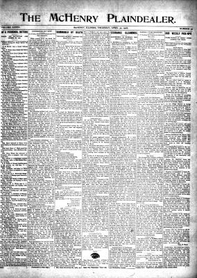 McHenry Plaindealer (McHenry, IL), 30 Apr 1908