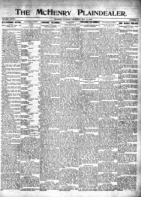 McHenry Plaindealer (McHenry, IL), 14 May 1908