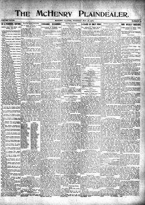 McHenry Plaindealer (McHenry, IL), 28 May 1908