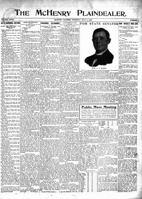 McHenry Plaindealer (McHenry, IL), 9 Jul 1908