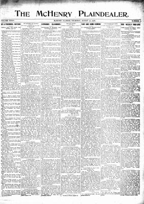 McHenry Plaindealer (McHenry, IL), 27 Aug 1908