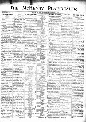 McHenry Plaindealer (McHenry, IL), 10 Sep 1908