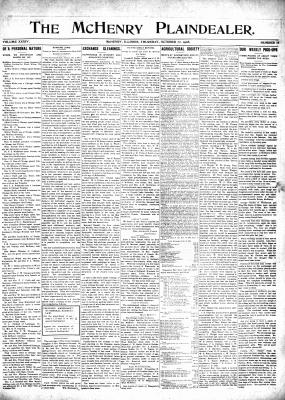 McHenry Plaindealer (McHenry, IL), 22 Oct 1908