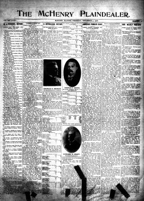 McHenry Plaindealer (McHenry, IL), 5 Nov 1908