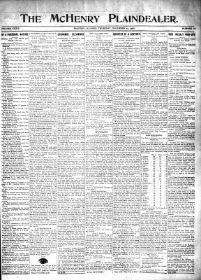 McHenry Plaindealer (McHenry, IL), 17 Dec 1908