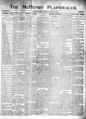 McHenry Plaindealer (McHenry, IL), 28 Jan 1909