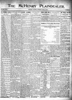 McHenry Plaindealer (McHenry, IL), 27 May 1909