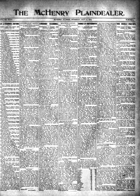 McHenry Plaindealer (McHenry, IL), 22 Jul 1909