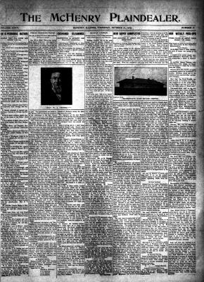 McHenry Plaindealer (McHenry, IL), 21 Oct 1909