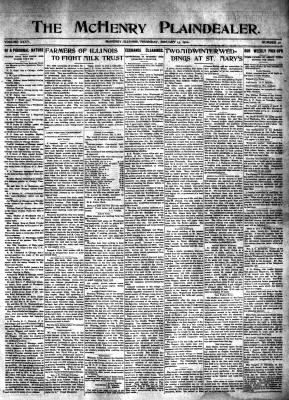 McHenry Plaindealer (McHenry, IL), 13 Jan 1910