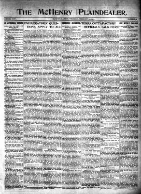 McHenry Plaindealer (McHenry, IL), 24 Feb 1910