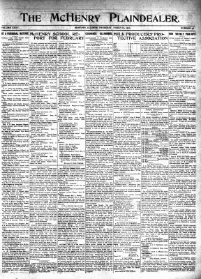 McHenry Plaindealer (McHenry, IL), 10 Mar 1910