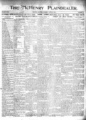 McHenry Plaindealer (McHenry, IL), 28 Apr 1910