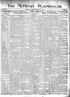 McHenry Plaindealer (McHenry, IL), 12 May 1910