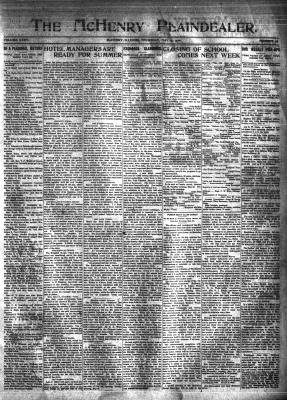 McHenry Plaindealer (McHenry, IL), 19 May 1910