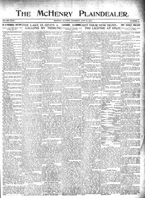 McHenry Plaindealer (McHenry, IL), 16 Jun 1910