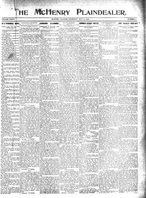 McHenry Plaindealer (McHenry, IL), 14 Jul 1910