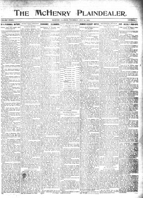 McHenry Plaindealer (McHenry, IL), 21 Jul 1910