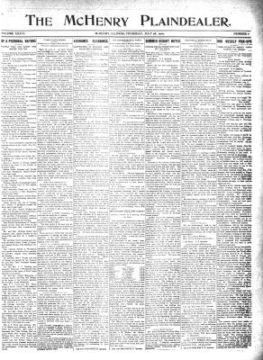 McHenry Plaindealer (McHenry, IL), 28 Jul 1910