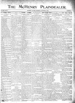 McHenry Plaindealer (McHenry, IL), 13 Oct 1910