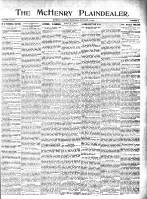 McHenry Plaindealer (McHenry, IL), 27 Oct 1910