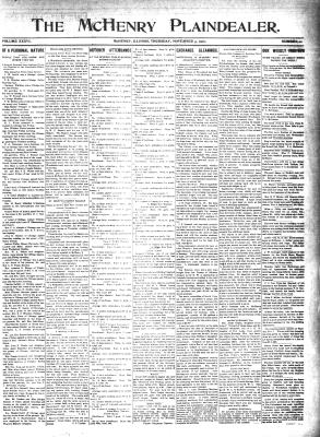 McHenry Plaindealer (McHenry, IL), 3 Nov 1910