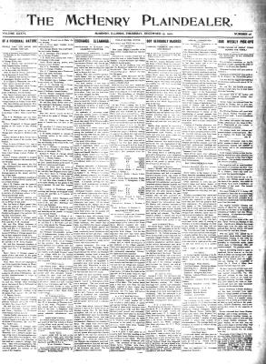 McHenry Plaindealer (McHenry, IL), 15 Dec 1910