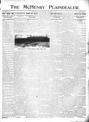 McHenry Plaindealer (McHenry, IL), 9 Feb 1911